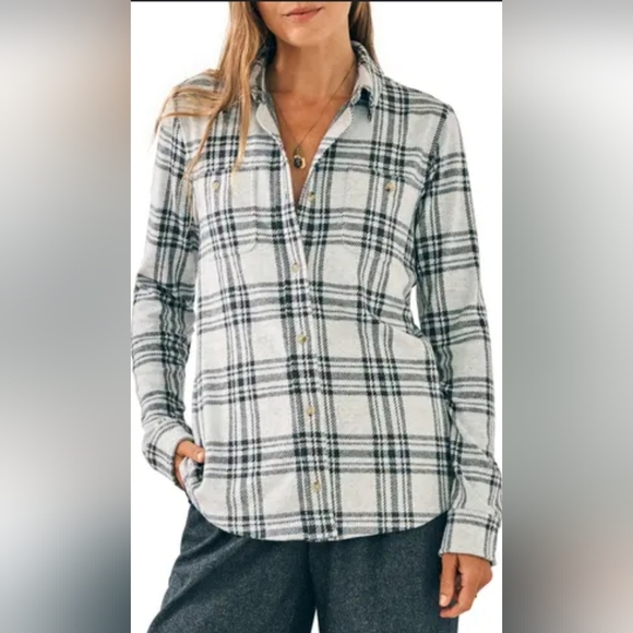 Faherty Tops - Faherty Legend Plaid Shirt Faherty long sleeve button up medium
